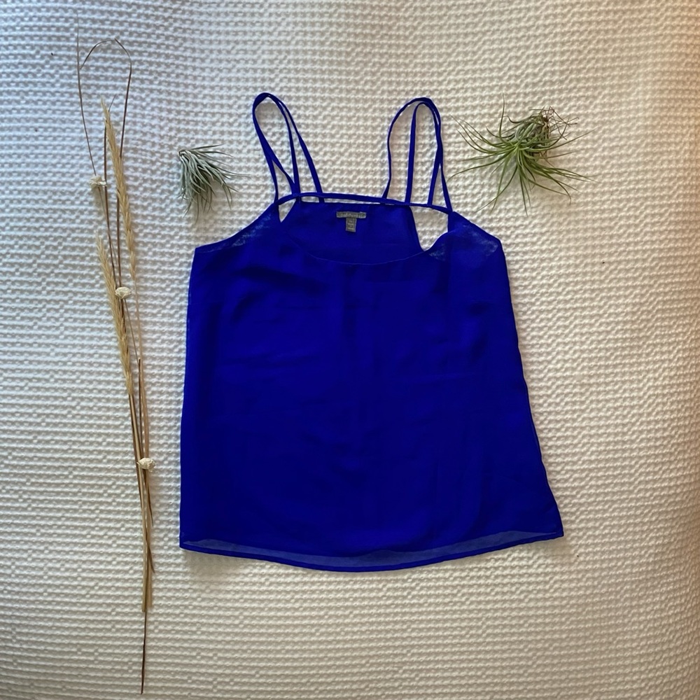 Charlotte Russe | Vibrant Blue Dressy Tank Top